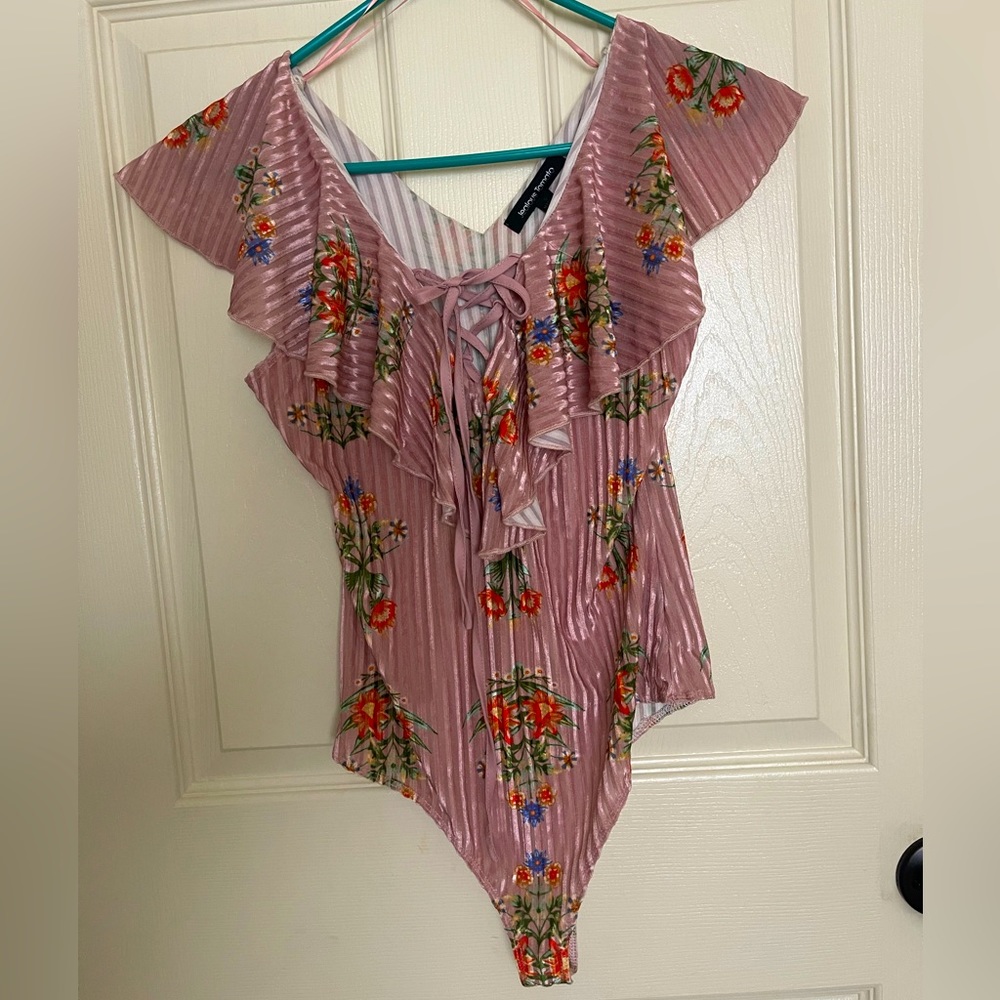 Floral bodysuit Soft Material
